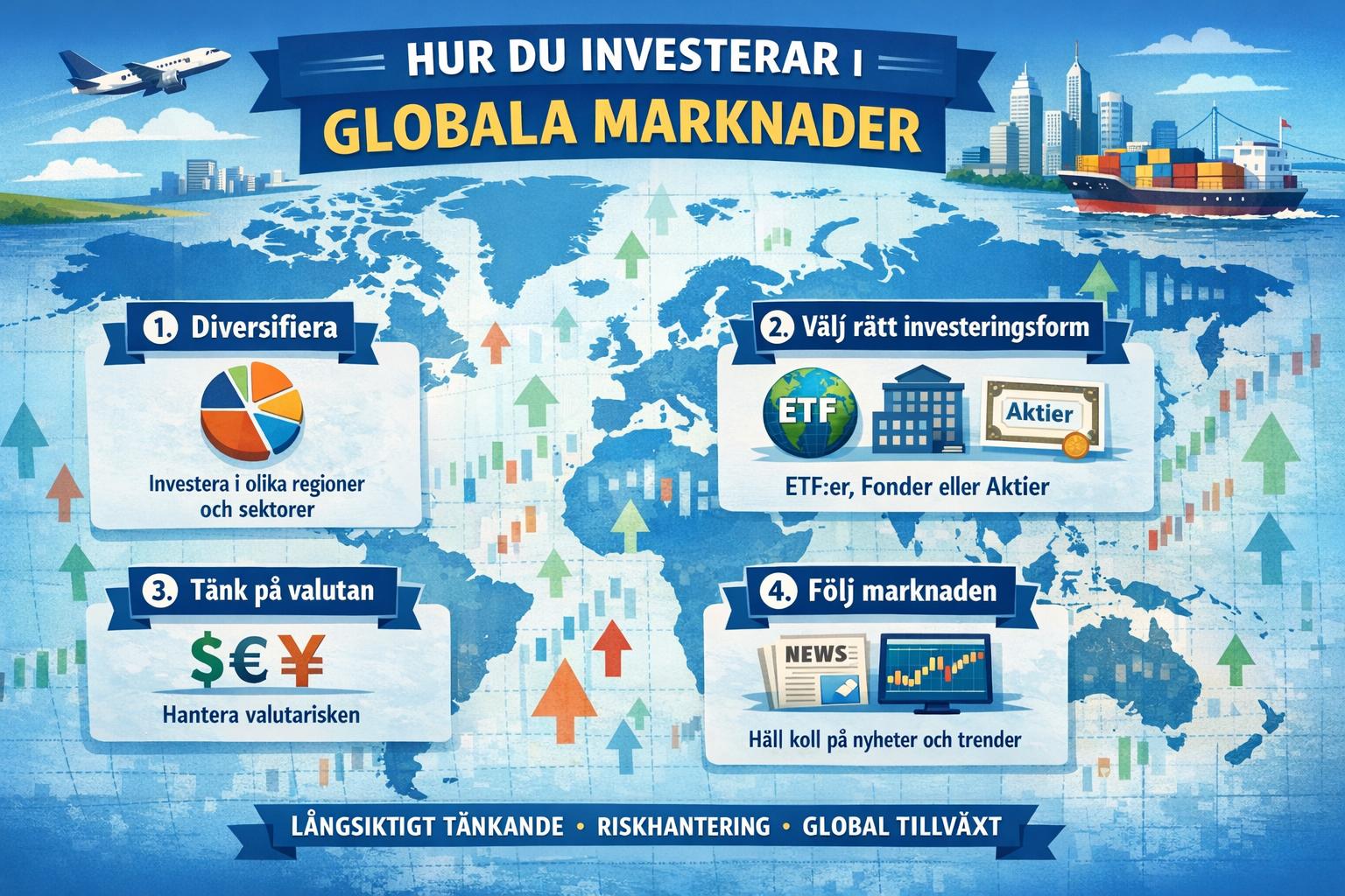 Hur du investerar i globala marknader