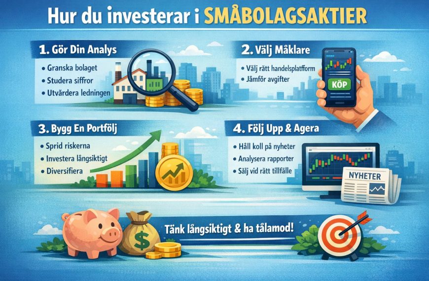 Hur du investerar i småbolagsaktier