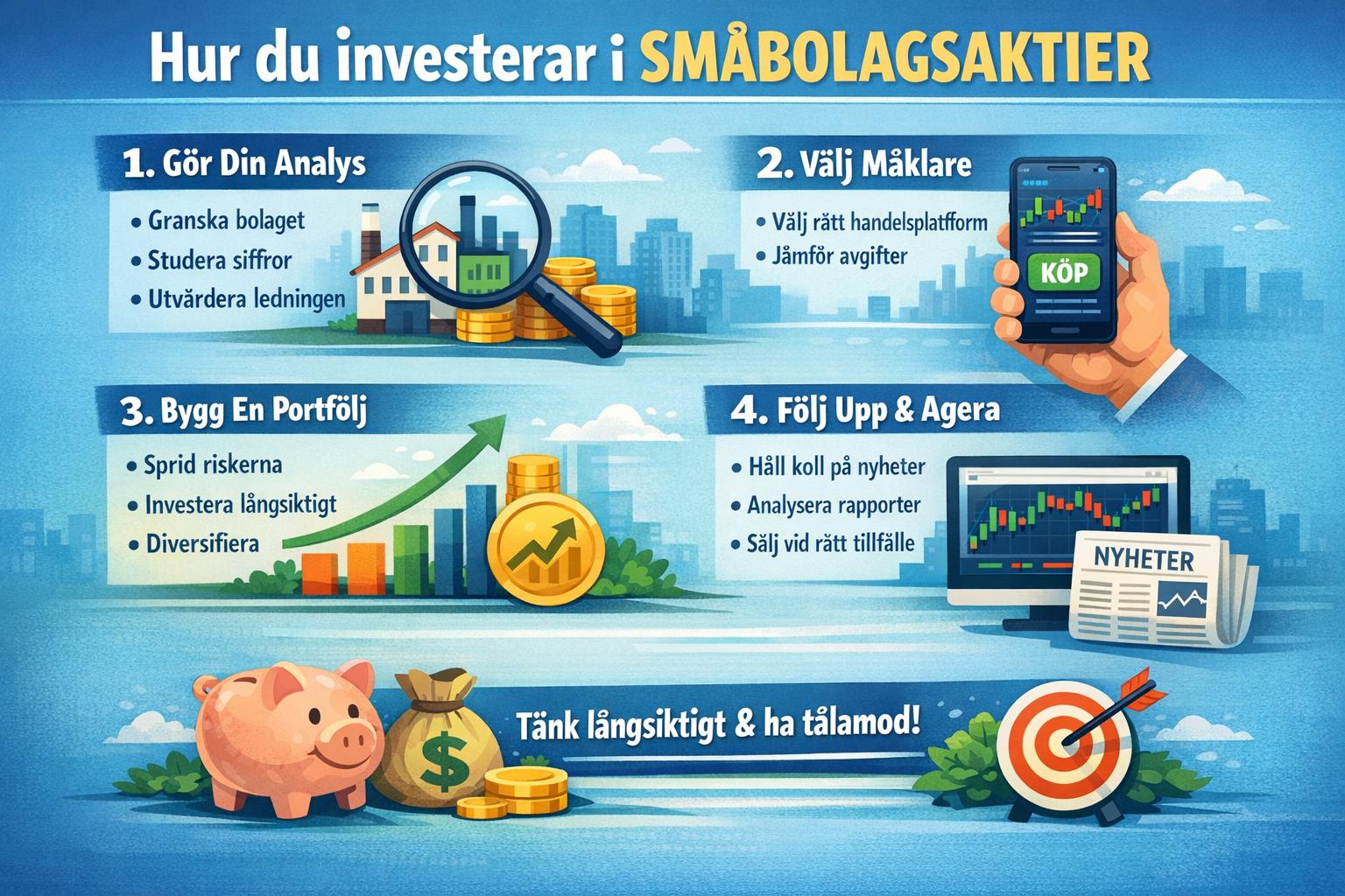Hur du investerar i småbolagsaktier