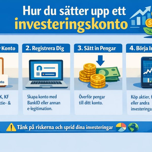 Hur du sätter upp ett investeringskonto