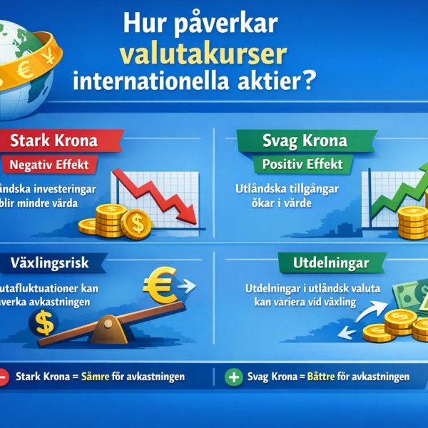 Hur påverkar valutakurser internationella aktier?