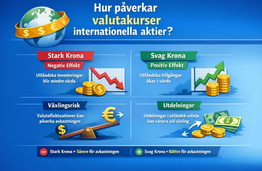Hur påverkar valutakurser internationella aktier?