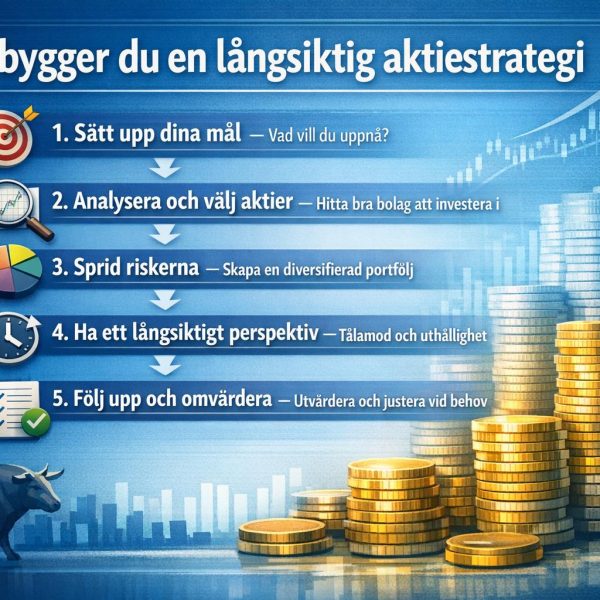 Så bygger du en långsiktig aktiestrategi