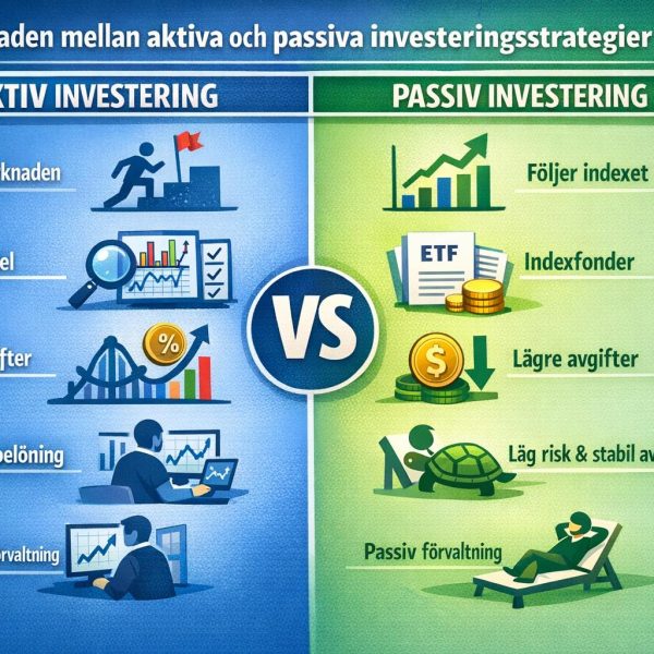 Skillnaden mellan aktiva och passiva investeringsstrategier