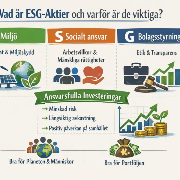 Vad är ESG-aktier och varför är de viktiga?