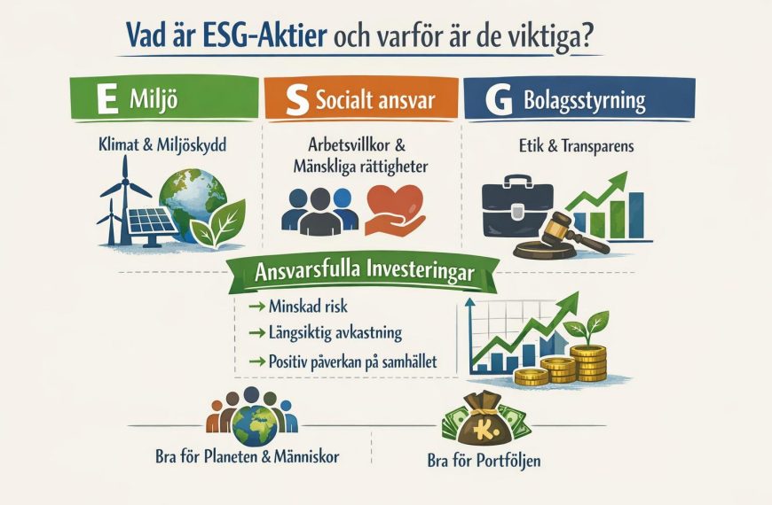 Vad är ESG-aktier och varför är de viktiga?